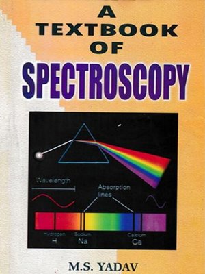 cover image of A Textbook of Spectroscopy